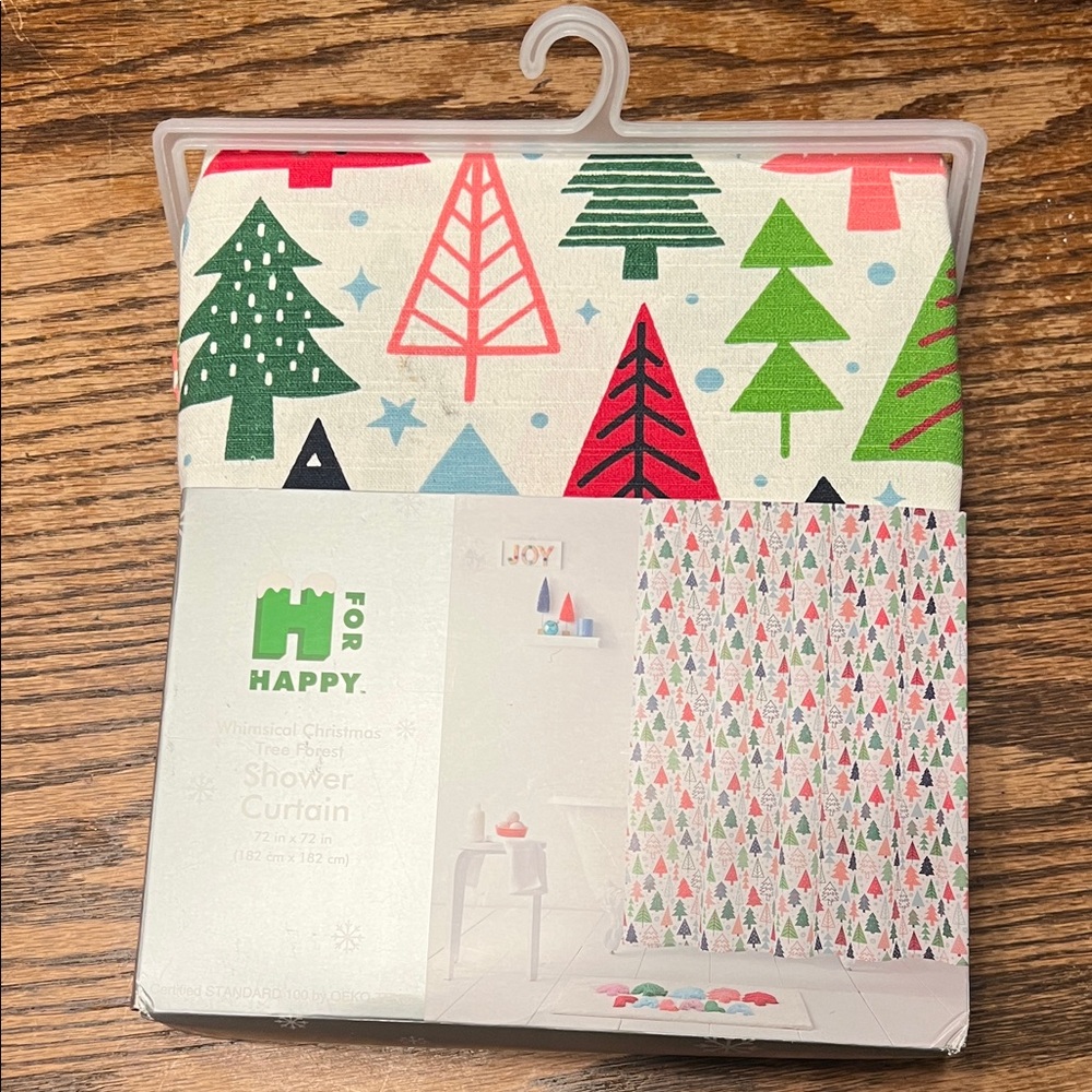 Bed Bath & Beyond Colorful Tree Shower Curtain